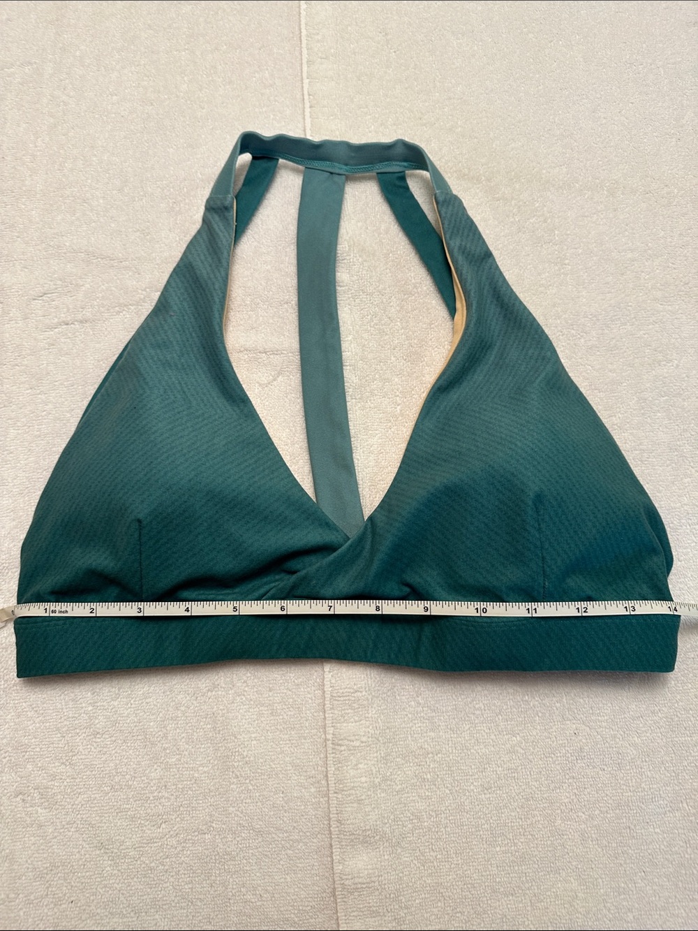 Niyama Sol Teal Halter Sports Bra